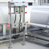 DKC Комплект монтажных профилей на раму для крепления 1 оболочки винтами din 84 M6X40 4 шт. , горячеоцинкованный, длина 1000 мм EX-FPR10 фото
