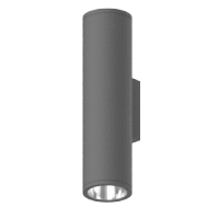 Varton Светодиодный светильник архитектурный Gutta Twin 2x10 Вт 4000 K IP67 60 градусов RAL7045 серый V1-G1-70330-01L07-67T1040 фото