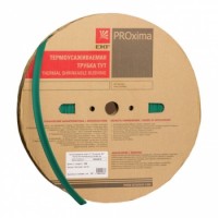 EKF PROxima Термоусаживаемая трубка ТУТ нг 100/50 зелёная рулон tut-100-j фото