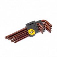 КВТ Набор ключей TORX КТ-9s (Т10-Т50) 82178 фото