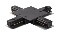 Jazzway PTR/R CX-BL Коннектор чёрный X -обр. (встраиваемый) .5031937 фото