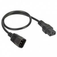 DKC Кабель питания ДКС, IEC320 C13 - IEC320 C14, 1.8 м, сечение 3 х 1,5 мм R5CORD3418 фото