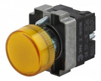 ЭРА Индикатор LAY5-BU65 желтого цвета d22мм (20/200/8000) Б0045622 фото