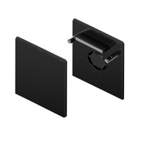 Торцевые заглушки мини 2шт черные 81003-BK фото