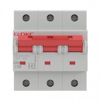 DKC YON pro Автоматический выключатель модульный MD125 3P 80А C 20kA MD125-3C80 фото