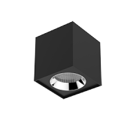 Varton Светодиодный светильник DL-02 Cube накладной 125х135 20 Вт 3000 K 35° RAL9005 черный муар V1-R0-T0360-20000-2002030 фото