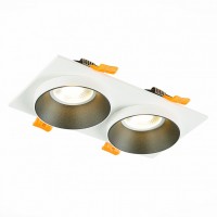 ST LUCE  ST206.528.02 Св-к встр. Белый GU10 2*50W IP20 L175xW92xH38 220V Без ламп ST206.528.02 фото