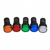 КЭАЗ Лампа AD22DS(LED) матрица D22мм зеленый 230В 238693 фото
