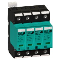 КЭАЗ Ограничитель импульсных перенапряжений (УЗИП) OptiDin OM-II-4-280/40/R 114301 фото