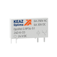 КЭАЗ Реле промежуточное OptiRel G RP34-51-6D-6-CO 281140 фото