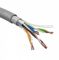 ЭРА F-4-PVC Кабель витая пара F/UTP 4x2x24 AWG Cat5e CU PVC 305 м Б0044688 фото
