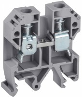 IEK Клемма винтовая КВИ-6мм2 серая YZN30-006-K03 фото