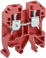 IEK Клемма винтовая КВИ-6мм2 красная YZN30-006-K04 фото