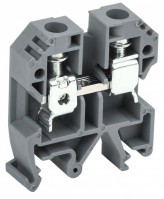 IEK Клемма винтовая КВИ-10мм2 серая YZN30-010-K03 фото