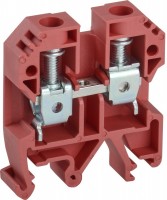 IEK Клемма винтовая КВИ-10мм2 красная YZN30-010-K04 фото