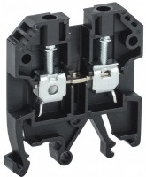 IEK Клемма винтовая КВИ-4мм2 черная YZN30-004-K02 фото