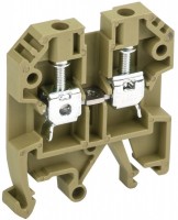 IEK Клемма винтовая КВИ-4мм2 желтая YZN30-004-K05 фото