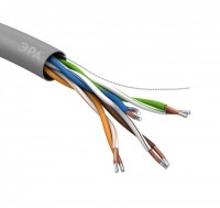 ЭРА UL25-4-PVC-A Кабель витая пара U/UTP 4x2x25 AWG Cat5e CCA PVC 305м SIMPLE Б0044435 фото