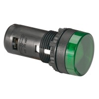 Legrand Osmoz Лампа сигнальная моноблочная, со встроен. светодиодом, 230 В~, зеленая 024142 фото