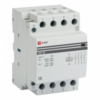 EKF PROxima Контактор модульный КМ 20А 4NО (3 мод.) km-3-20-40 фото
