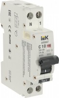 IEK ARMAT АВДТ B06S 1P+NP C10 30мА тип AC (18мм) AR-B06S-1N-C10C030 фото
