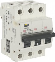 IEK ARMAT Автоматический выключатель M06N 3P C 20А AR-M06N-3-C020 фото