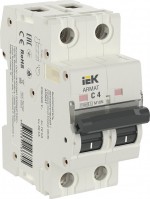 IEK ARMAT Автоматический выключатель M10N 2P C 4А AR-M10N-2-C004 фото