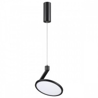 Novotech 358350 OVER NT20 054 черный Светильник накладной, длина провода 1м IP20 LED 4000K 18W 85-265V HAT 358350 фото