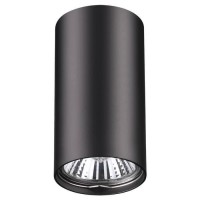 Novotech 370420 NT19 190 черный Накладной светильник IP20 GU10 50W 220V PIPE 370420 фото