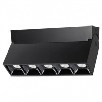 Novotech 358322 NT19 000 черный Светильник накладной IP33 LED 4000К 25W 110-265V EOS 358322 фото
