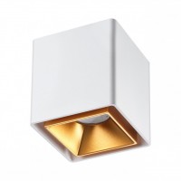 Novotech 358488 OVER NT20 000 белый/золото Светильник накладной IP20 LED 4000K 10W 220V RECTE 358488 фото