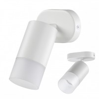 Novotech 370736 OVER NT21 000 белый Светильник накладной IP20 GU10 9W 235V FLAX 370736 фото
