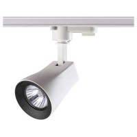 Novotech 370404 NT18 059 белый/черный трековый светильник IP33 GU10 50W 110-265V PIPE 370404 фото
