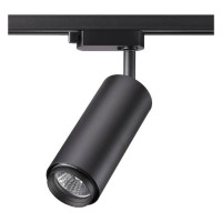 Novotech 370414 NT19 187 черный трековый светильник IP20 GU10 50W 220V PIPE 370414 фото