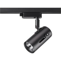Novotech 370412 NT19 186 черный Светильник трековый IP20 GU10 50W 220V PIPE 370412 фото