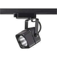Novotech 370429 NT19 100 черный трековый светильник IP20 GU10 50W 220V PIPE 370429 фото