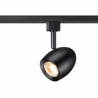 Novotech 370547 NT19 105 черный трековый светильник IP20 GU10 50W 230V VETERUM 370547 фото