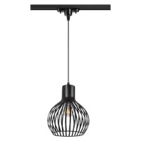 Novotech 370425 NT19 108 черный трековый светильник IP20 E27 50W 220V ZELLE 370425 фото