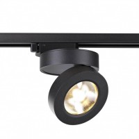 Novotech 357987 NT19 077 черный трековый светильник IP20 LED 3000К 12W 220V GRODA 357987 фото