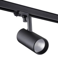 Novotech 358258 NT19 018 черный Трехфазный трековый светодиодный светильник IP20 LED 30W 220-240V HELIX 358258 фото