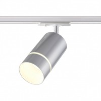 Novotech 370779 PORT NT21 058 серебро Однофазный трековый светильник IP20 GU10 9W 235V ELINA 370779 фото