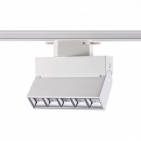 Novotech 358666 PORT NT21 076 белый Однофазный трековый светодиодный светильник IP33 LED 4000K 13W 110-265V EOS 358666 фото