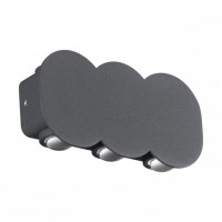 Novotech 358560 STREET NT21 000 темно-серый Ландшафтный настенный светильник IP54 LED 4000K 6W 85-265V CALLE 358560 фото