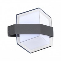 Novotech 358575 STREET NT21 000 темно-серый Ландшафтный настенный светильник IP54 LED 4000K 12W 85-265V KAIMAS 358575 фото