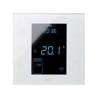 Simon 100 Белый глянец Регулятор теплого пола электронный Simon iO 16A 230В~ 10004811-130 фото