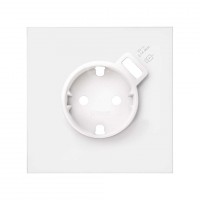 Simon 100 Белый матовый Кит 1 пост, фронт. Накладка на 1 розетку Schuko с з/у USB SC 10020109-230 фото