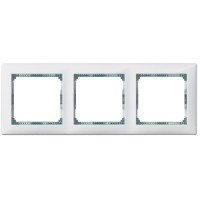 Legrand DIY Valena Бел/кристалл Рамка 3-ая гориз 694245 фото