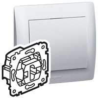 Legrand PRO 21 Мех Выключатель 1-клавишный 2-полюсной 16А 775605 фото