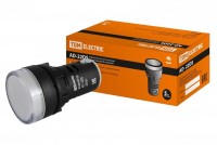 TDM Лампа AD-22DS(LED)матрица d22мм белый 230В SQ0702-0001 фото