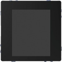Schneider Electric Merten D-Life Черный KNX Сенсорный выключатель с термостатом Multitouch Pro MTN6215-5910 фото
